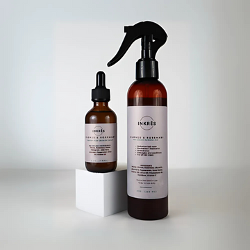 Hair Growth Serum & Cloves Hydration Mist – Bundle